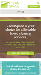 Mobile Screenshot of cleanspacenow.com